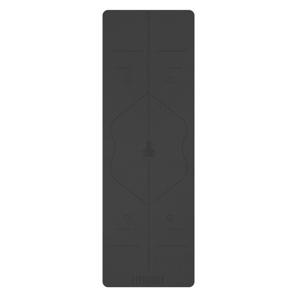 Yoga Mat Fitpaddy Black