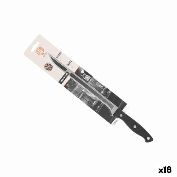 serrano singi nuga MasterChef 23 cm Must Hõbedane (18 Ühikut)