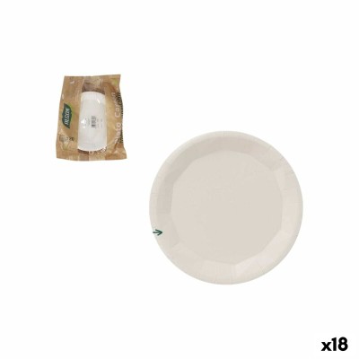 Plate set Algon White 22 cm...