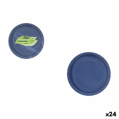 Plate set Algon Blue 20 cm...