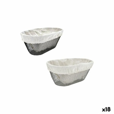Bread Basket Metal Oval 25...