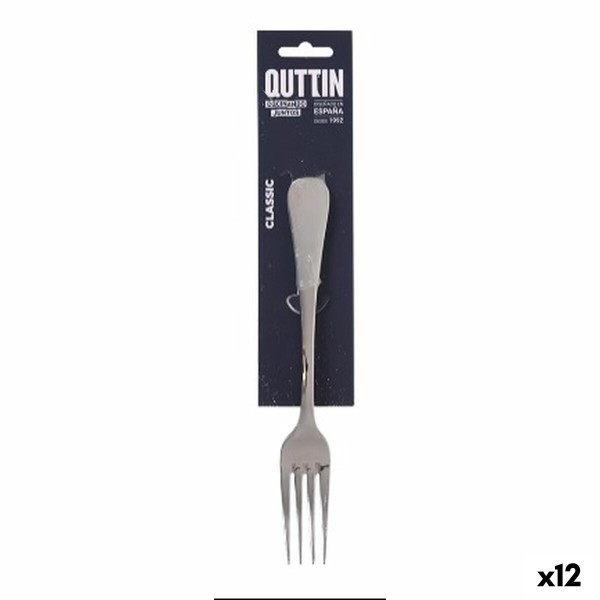 Вилка Quttin Classic 20 x 2,5 cm 2 mm 3 Предметы (12 штук)