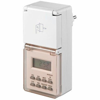 Plug with digital timer...