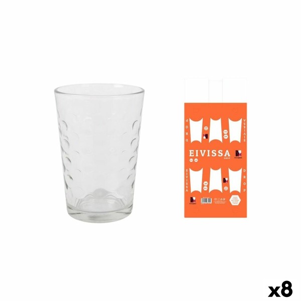 Set of glasses La Mediterránea Drop 6 Pieces (8 Units)