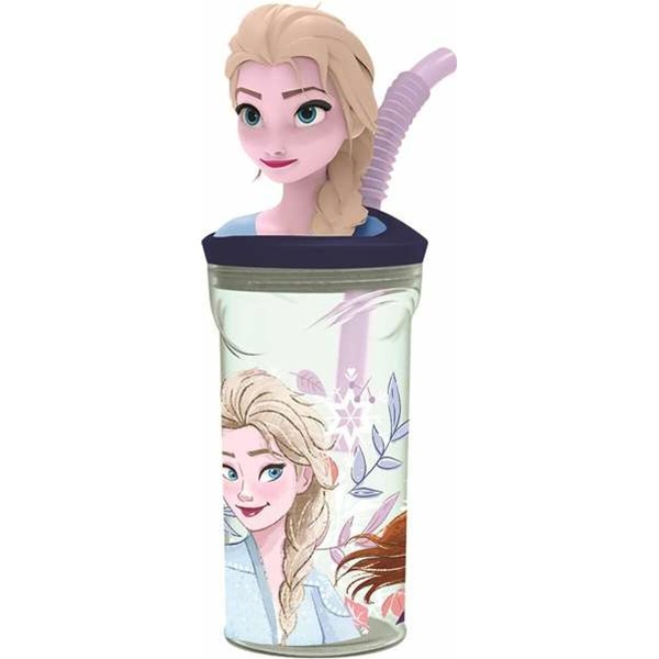 Стакан с Соломинкой Frozen Snowy Tale 360 ml
