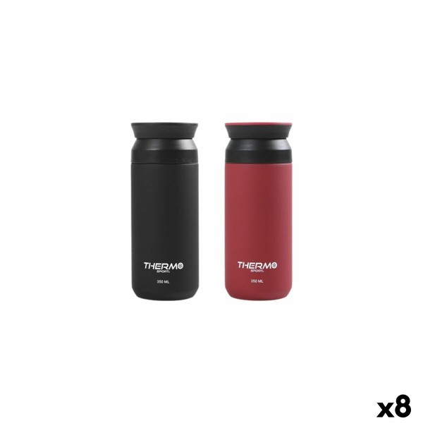 Vesipullo ThermoSport Ruostumaton teräs 350 ml 0,35 L (8 osaa)