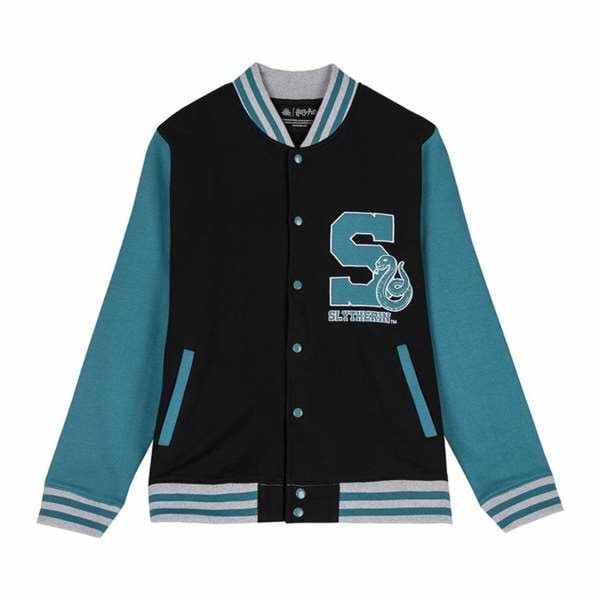 Miesten huputon collegepaita Harry Potter Slytherin Vihreä M
