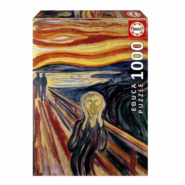 Puzle un domino komplekts Educa 20308 The Scream, Edvard Munch