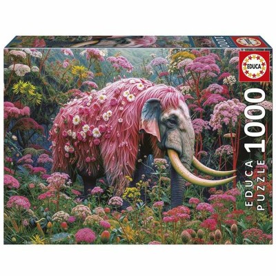 Dėlionė Educa Floral Elephant