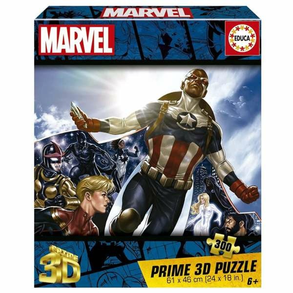 Dėlionė Educa Marvel 3D