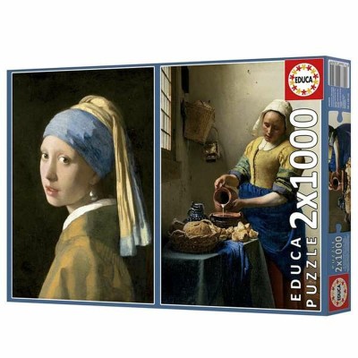 Dėlionė Educa Vermeer (2 vnt.)
