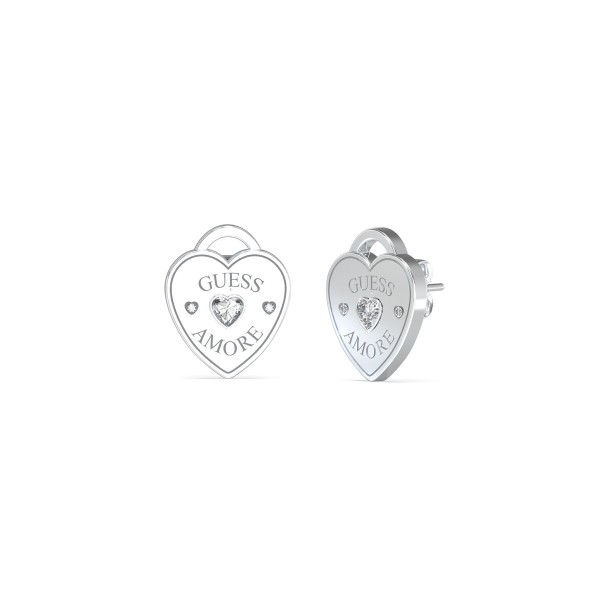 Ladies' Earrings Guess JUBE05058JWRHT-U Silver