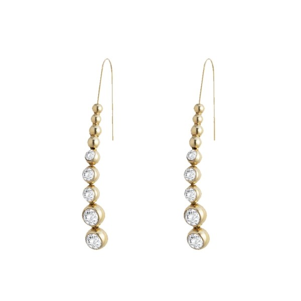 Ladies' Earrings LIU JO LJ2826 Golden