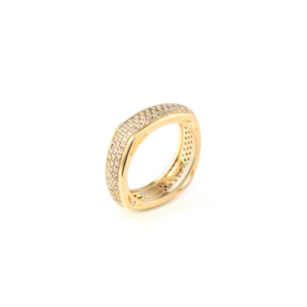 Ladies' Ring Guess JUBR04675JWYG56 16 Golden
