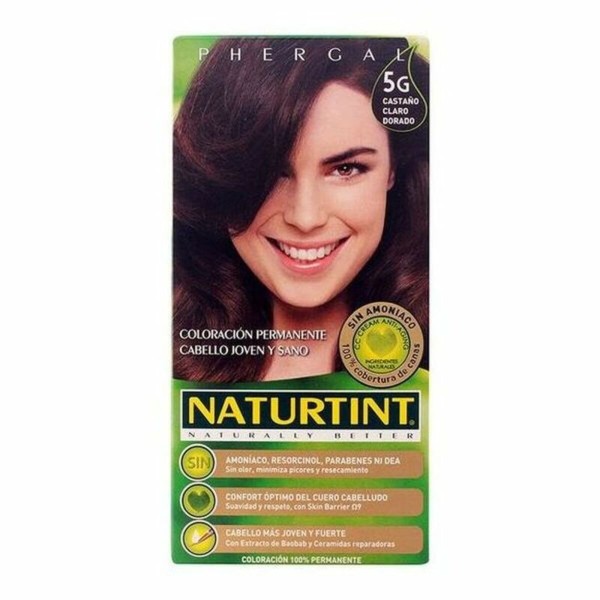Dažai be amoniako Naturtint Naturtint Naturtint G Šviesiai auksiniai ruda 170 ml