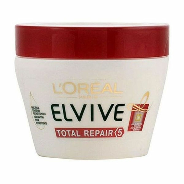 Spēcinoša Matu Maska Total Repair L'Oreal Make Up Elvive 300 ml