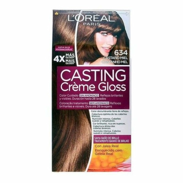 Краска без содержания аммиака Casting Creme Gloss L'Oreal Make Up Casting Creme Gloss Nº 634 180 ml