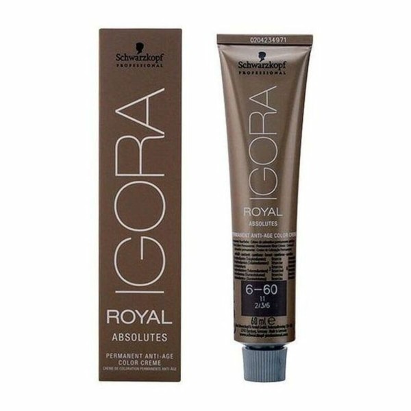 Vananemisvastane püsivärv Igora Royal Absolutes Schwarzkopf 609494 Nº 6-60 Nº 6-60 60 ml
