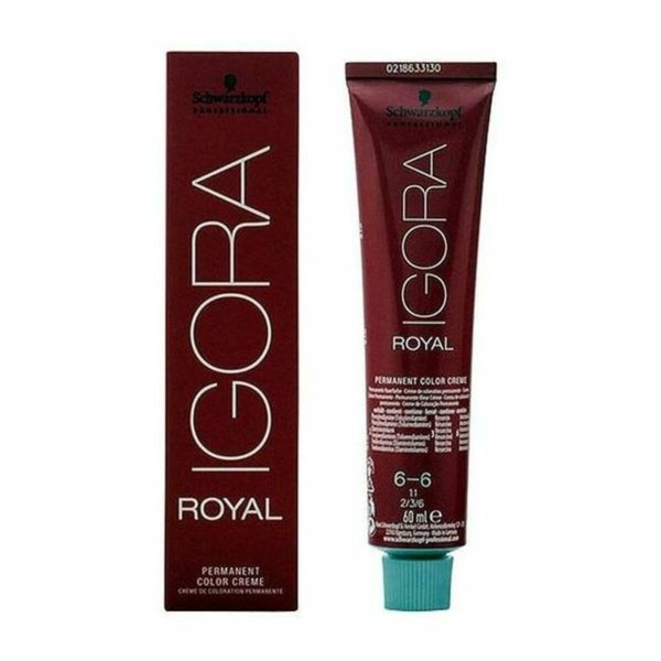 Постоянная краска Igora Royal Schwarzkopf 1047 6-6 Nº 6-6 Nº 9.0-rubio muy claro Nº 8.0-rubio claro 60 ml