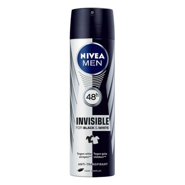 Дезодорант-спрей Men Black & White Invisible Nivea Men Black White Invisible (200 ml) 200 ml