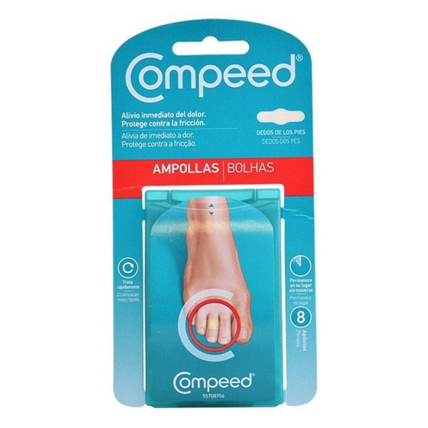 Rakkolaastarit jaloille Compeed (8 uds)