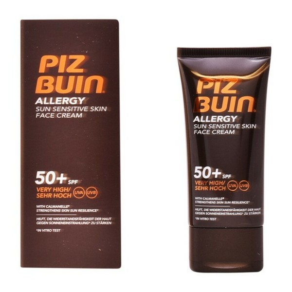 Päivituskreem näole Allergy Piz Buin Spf 50 (50 ml) (Unisex) (50 ml)