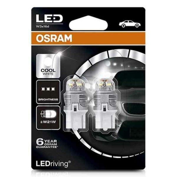 Automobilio lemputė OS7905CW-02B Osram W21W 2W 12V 6000K (2 Dalys)