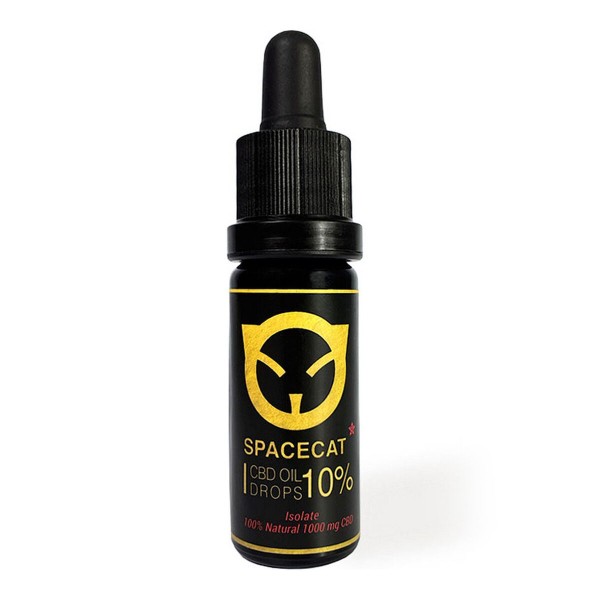 Hampunsiemenöljy 10% Spacecat (10 ml)