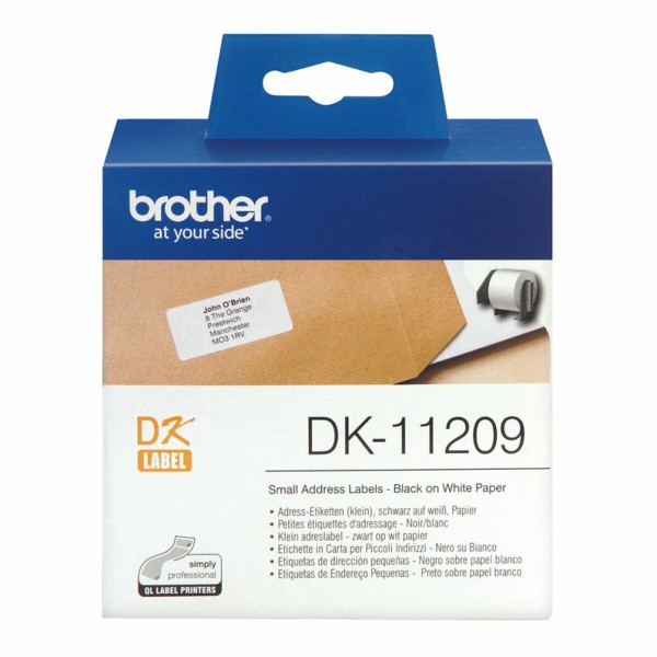 Printera birkas Brother DK-11209 (62 x 29 mm)