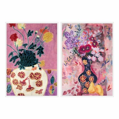 Glezna DKD Home Decor Vāze...