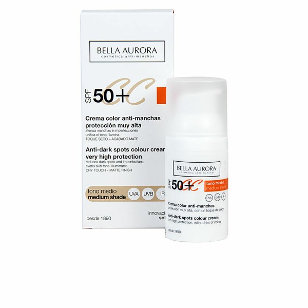 Pigmendilaikude vastane kreem Bella Aurora 2526112 Keskmine toon 30 ml