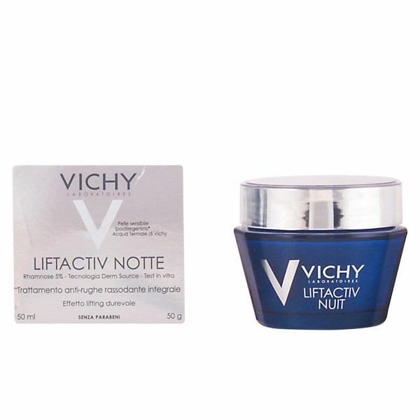Ryppyjä estävä yövoide Vichy Liftactive Nuit Kiinteyttävä (50 ml)