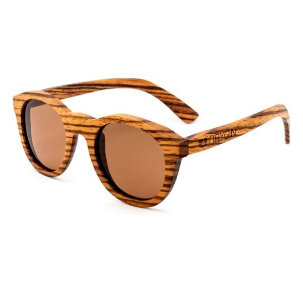 Unisex Saulesbrilles Orygin WOOD-B Ø 45 mm