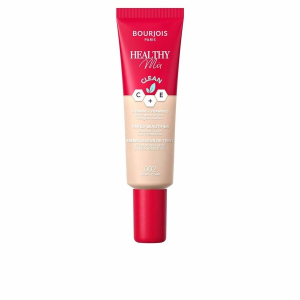 Mitrinošs Krēms ar Krāsu Bourjois Healthy Mix Nº 002 (30 ml)