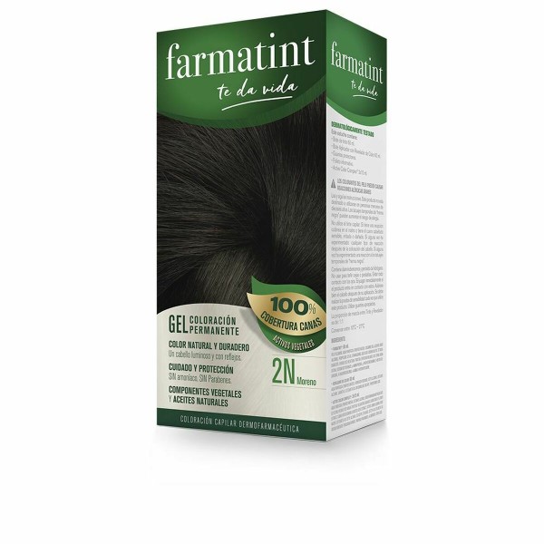 Ilgalaikiai dažai Farmatint 2n-Moreno Gelis Brunetė (60 ml)