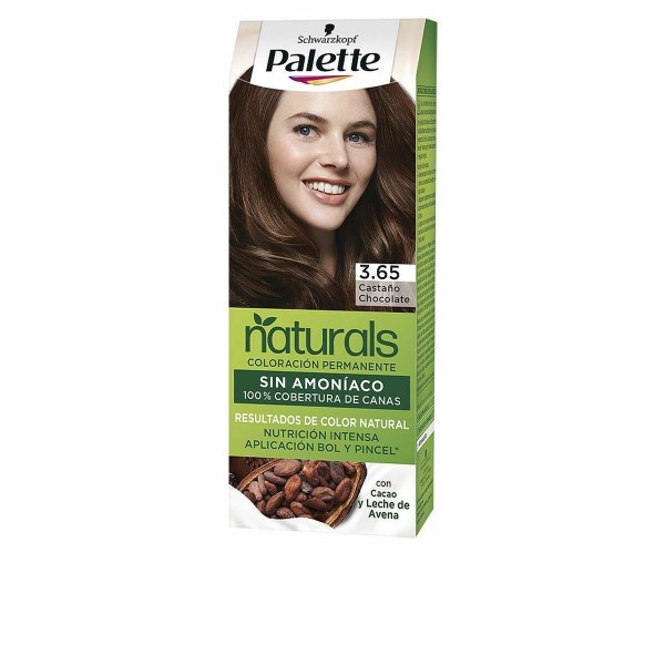 Püsivärv Schwarzkopf Palette Natural Nº 3.65