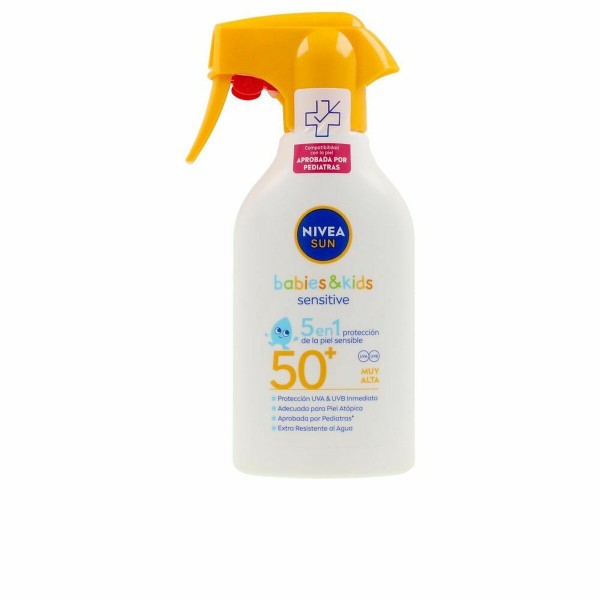 Saules Aizsarglīdzeklis Bērniem Nivea Sun Kids Sensitive SPF 50+ 270 ml