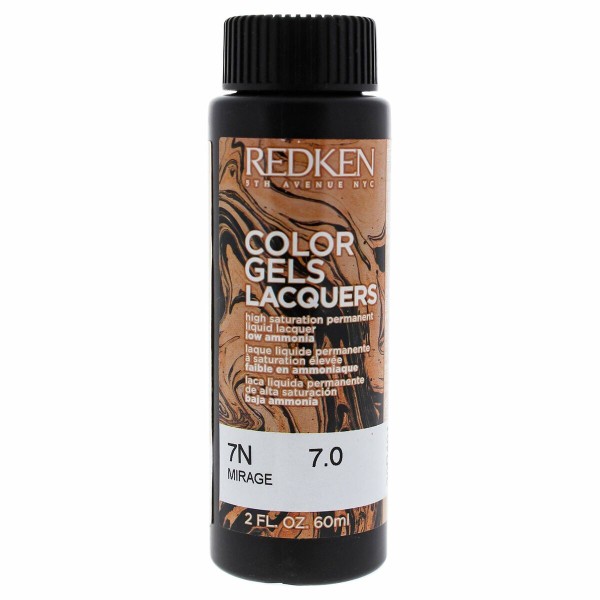 Nuolatinės spalvos dažymo Redken Color Gel Lacquers 7N-mirage (3 x 60 ml)