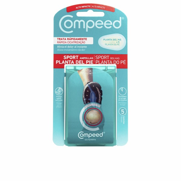 Plāksteri tulznām Compeed 5 gb. pēdas zole