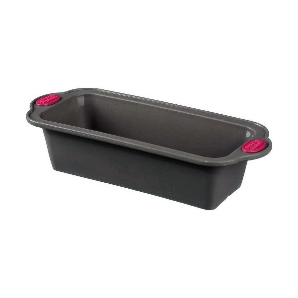 Kahvallinen silikonimuotti Secret de Gourmet (30,5 x 13 x 7 cm)