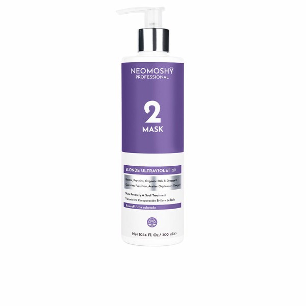 Krāsu Aizsargkrēms 300 Ml X 2 Neomoshy Blonde Ultraviolet Ω9 (300 ml)