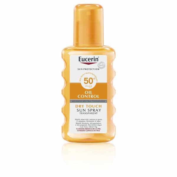 Kūno kremas nuo saulės Eucerin Skaidrus SPF 50 (200 ml)