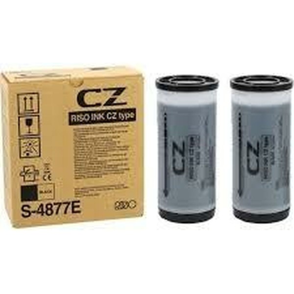Oriģinālais Tintes Kārtridžs RISO S4877E Melns
