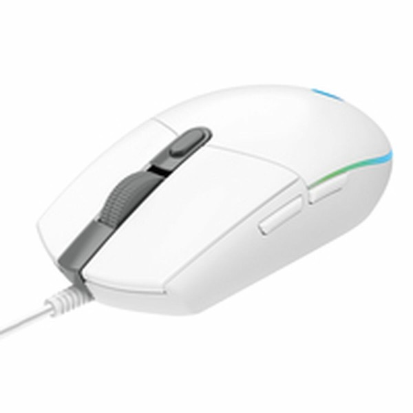 Pele Logitech G203 LIGHTSYNC Balts