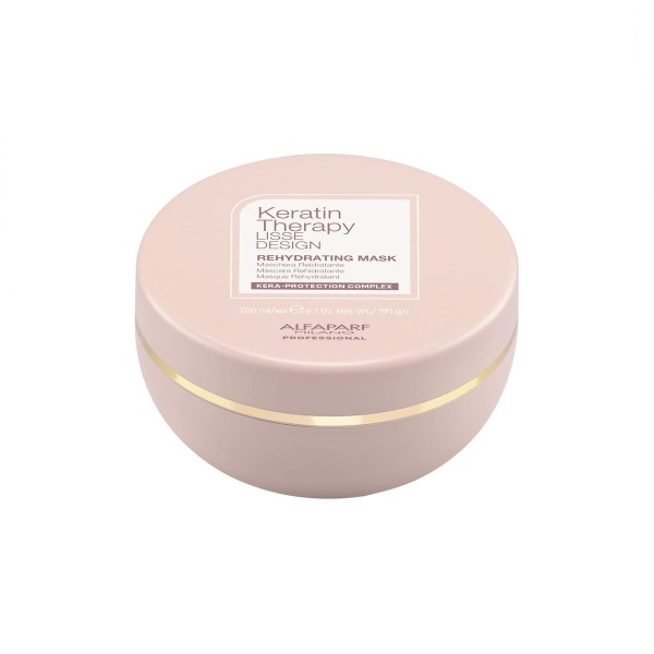 Kosteuttava naamio Alfaparf Milano Lisse Design Keratin Therapy 200 ml