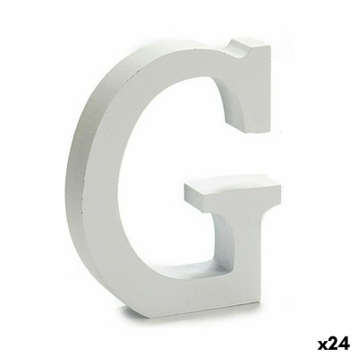Letter Pincello G White 2 x...