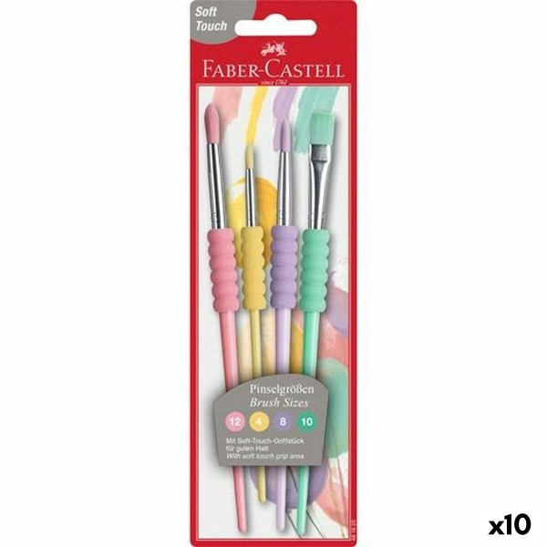 Maalisudit Faber-Castell 4 Kappaletta Kakku (10 osaa)