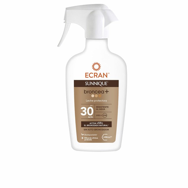 Saulės pienas Ecran Sunnique Broncea+ Bronzeris Spf 30 (270 ml)