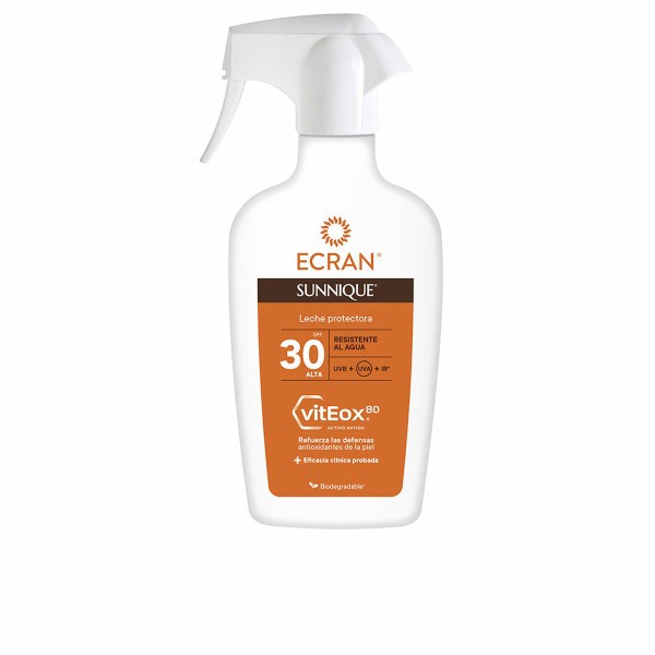 Sauļošanās pieniņš Ecran Sunnique Broncea+ Bronzētājs Spf 30 (270 ml)