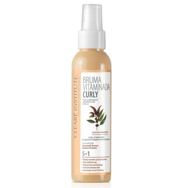 Dulksna plaukams Clearé Institute Bruma Vitaminada Curly Su vitaminais Garbanoti plaukai 5 viename 125 ml